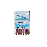 K-File #12  Length 21mm Stainless steel : GoEndo Brand - Master