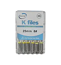 K-File #08 Length 25mm Stainless steel : GoEndo Brand - Master