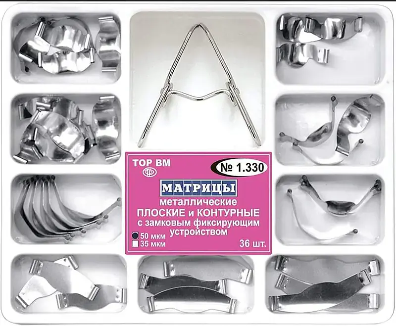 36 Pieces Saddle Matrix System - Master