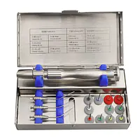 Ekodento Endodontic Broken File Retrieval Kit | Path & Cutting Drills, Colour-Coded Components, Stainless Steel Case, Multiple Drill Sizes - Master