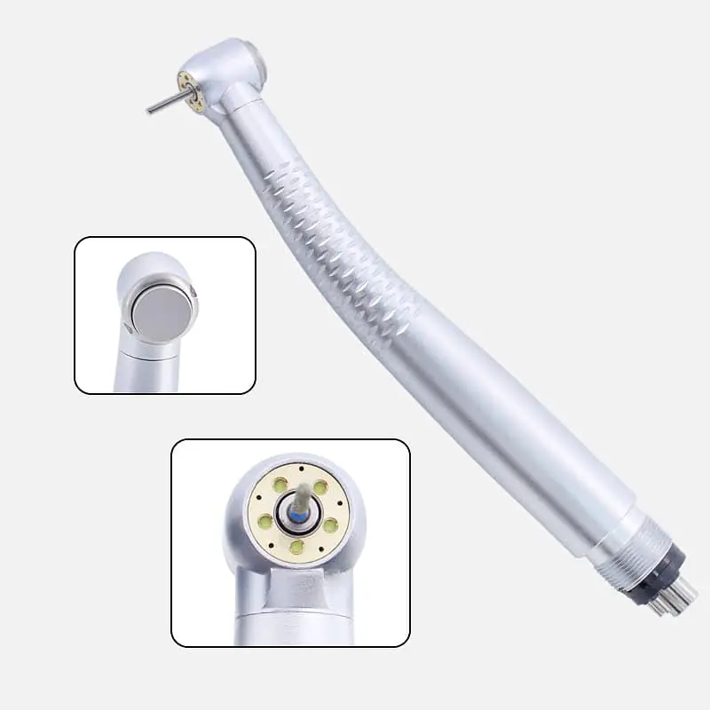 EKO-SHADOWLESS 5 LED HANDPIECE, CERAMIC BEARING, PUSH BUTTON, SUPER TORQUE. - Master