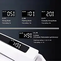 Eko-AI 1 Second LED Dental Curing Light Cordless Rechargeable | 4 Curing Programs, Cordless Design, Rechargeable Battery, LED Technology, 1 Second Cure - Master