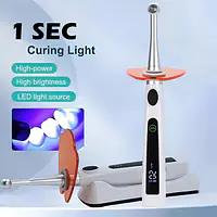 Eko-AI 1 Second LED Dental Curing Light Cordless Rechargeable | 4 Curing Programs, Cordless Design, Rechargeable Battery, LED Technology, 1 Second Cure - Master