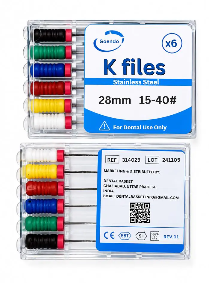 GOENDO SS K-FILES (15-40) 28MM - Master