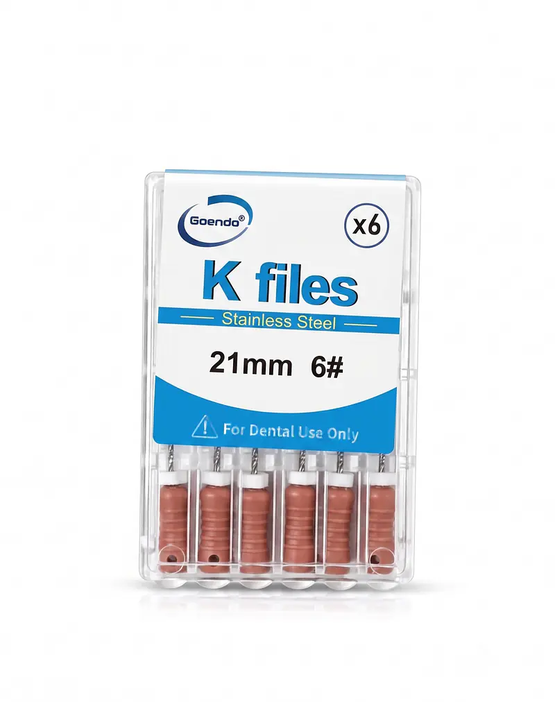 K-File #06 Length 21mm Stainless steel : GoEndo Brand - Master
