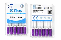 K-File #10  Length 25mm Stainless steel : GoEndo Brand - Master