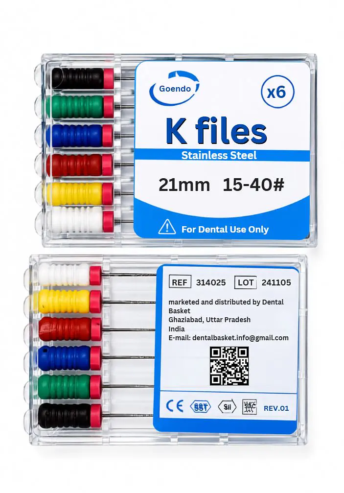 GOENDO SS K-FILES (15-40) 21MM - Master