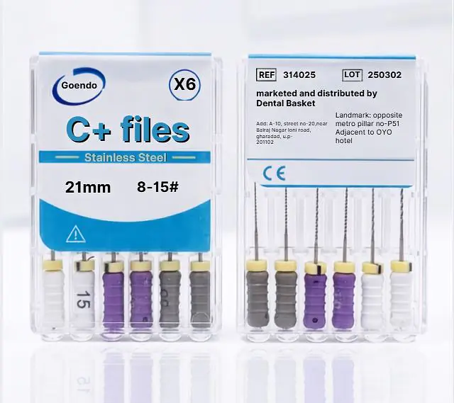 GoEndo C+ File-21mm  Assorted pack (#08-#15) - Master