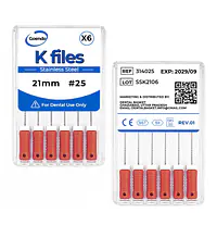 K-File #25 Length 21mm Stainless steel : GoEndo Brand - Master