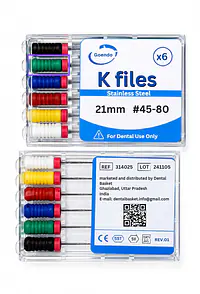 GOENDO SS K-FILES (45-80) 21MM - Master