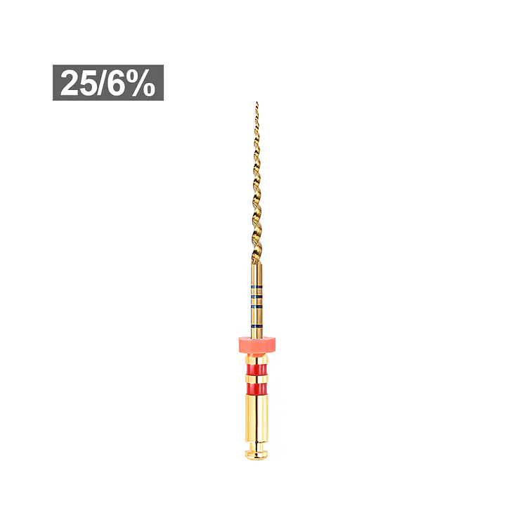 Ecoflex Pro Files | #25 | Red | 6% | 21mm - Master