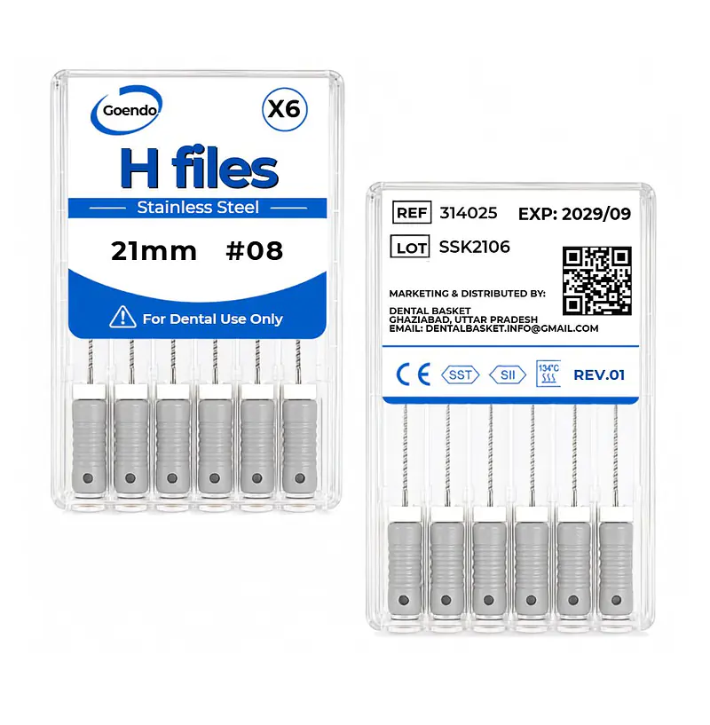 GOENDO SS H-FILE- #08 21mm - Master