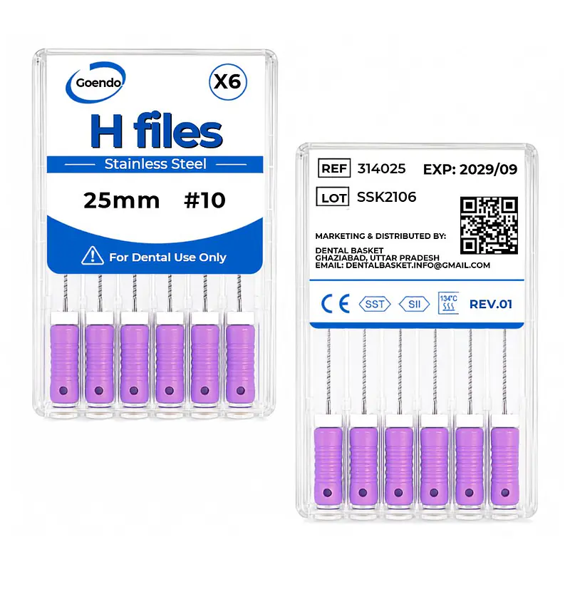 GOENDO SS H-FILE- #10 25mm - Master