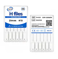 GOENDO SS H-FILE- #15 21mm - Master