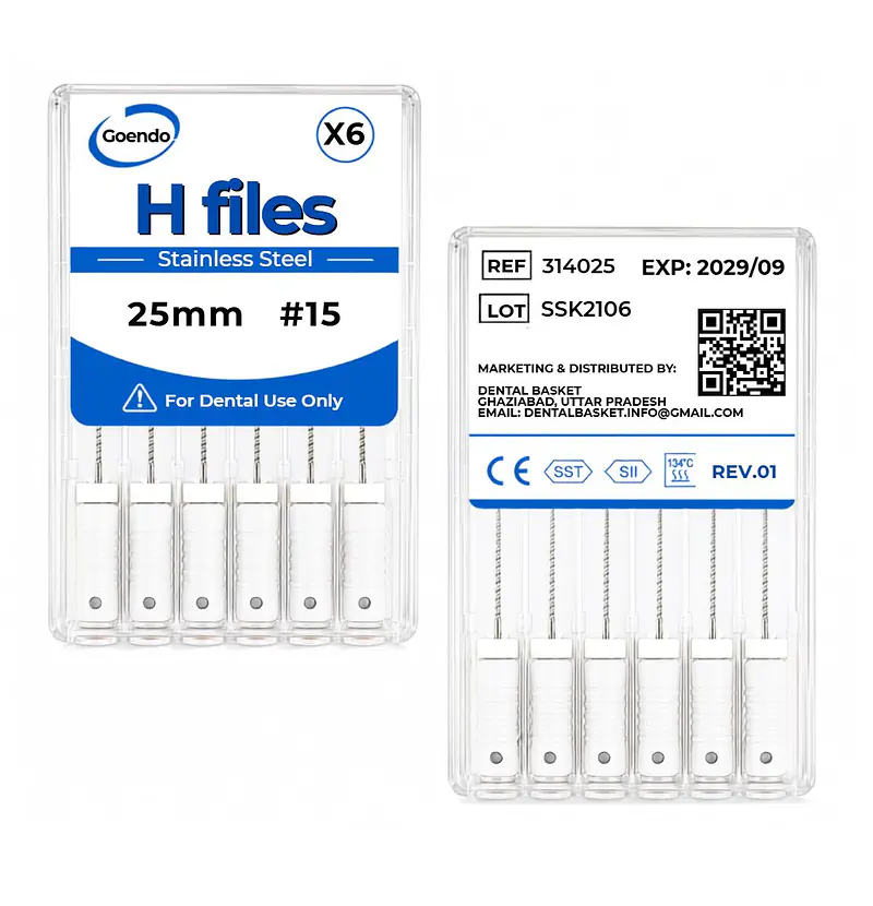 GOENDO SS H-FILE- #15 25mm - Master