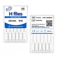 GOENDO SS H-FILE- #15 25mm - Master