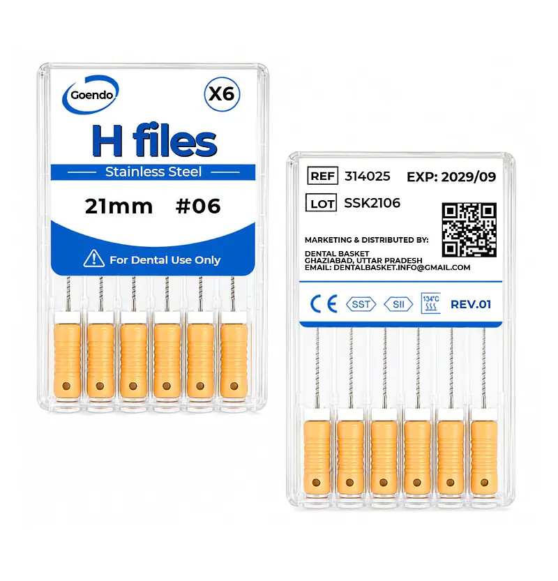 GOENDO SS H-FILE- #06 21mm - Master