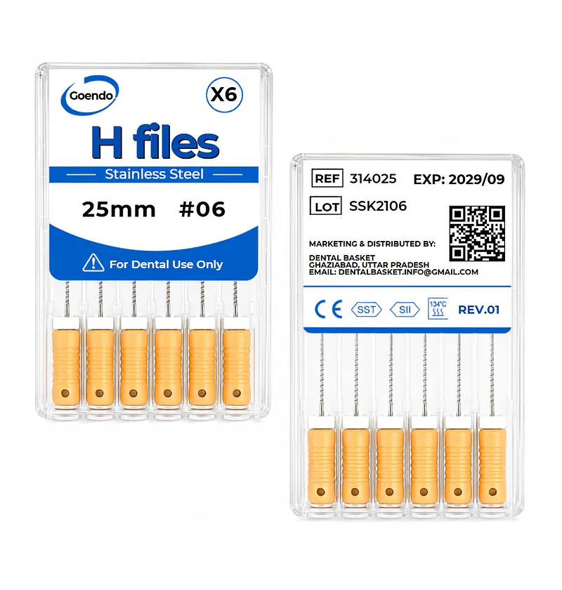 GOENDO SS H-FILE- #06 25mm - Master