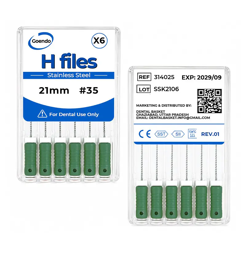 GOENDO SS H-FILE- #35  21mm - Master