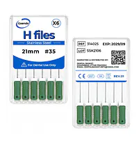GOENDO SS H-FILE- #35  21mm - Master