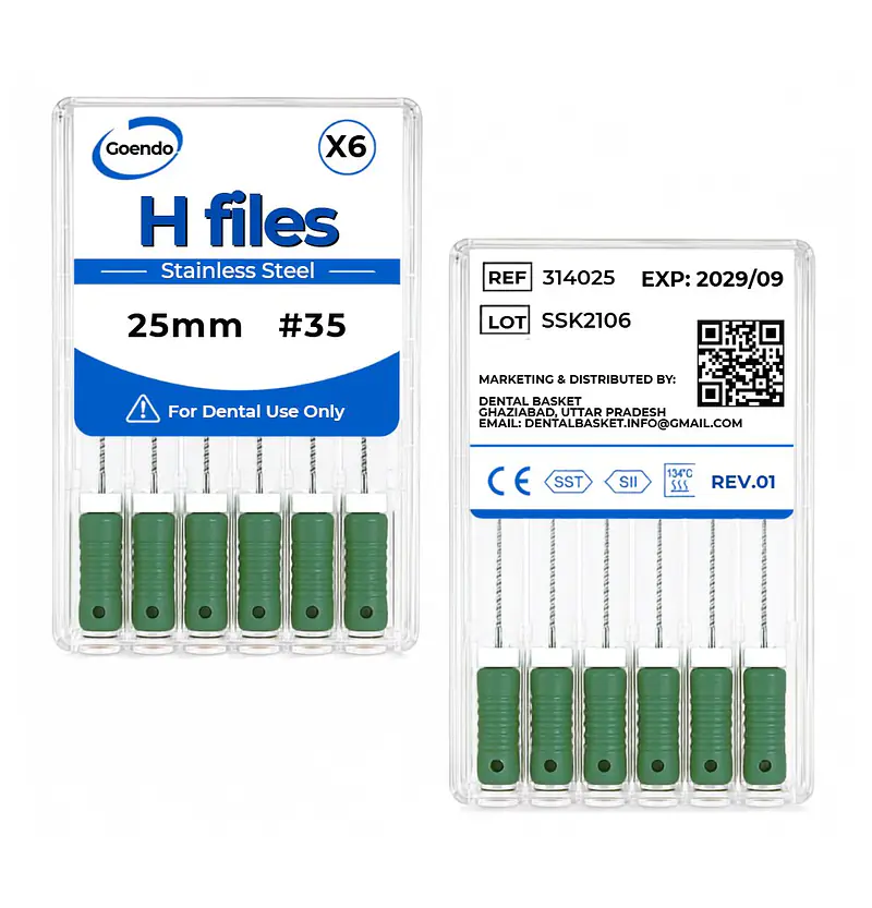 GOENDO SS H-FILE- #35 25mm - Master
