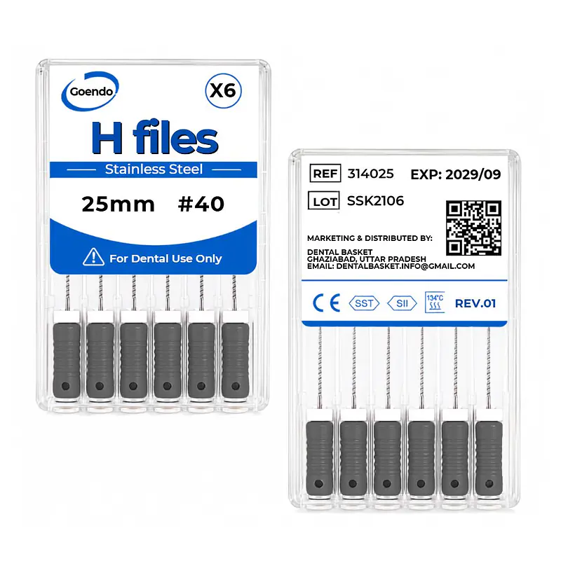 GOENDO SS H-FILE- #40 25mm - Master