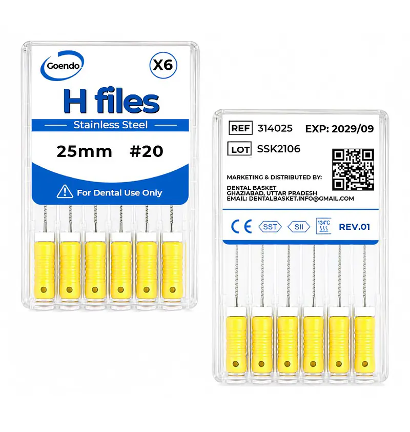 GOENDO SS H-FILE- #20 25mm - Master