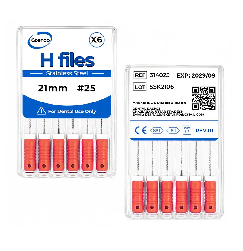 GOENDO SS H-FILE- #25 21mm - Master