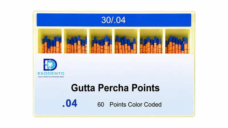 EKODENTO GUTTA PERCHA POINT 4% -#30 - Master