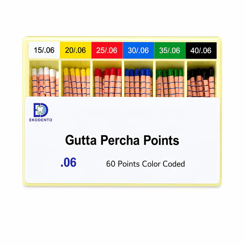 EKODENTO GUTTA PERCHA POINT 6% -#(15-40) - Master