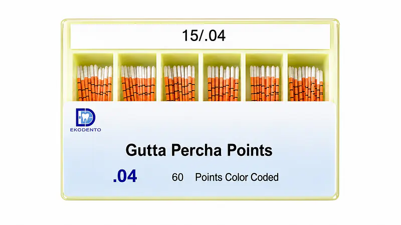 EKODENTO GUTTA PERCHA POINT 4% -#15 - Master