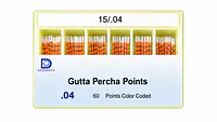 EKODENTO GUTTA PERCHA POINT 4% -#15 - Master