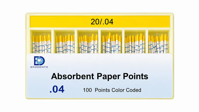 EKODENTO ABSORBENT PAPER POINT 4%-#20 - Master