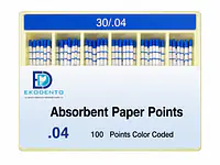 EKODENTO ABSORBENT PAPER POINT 4%-#30 - Master