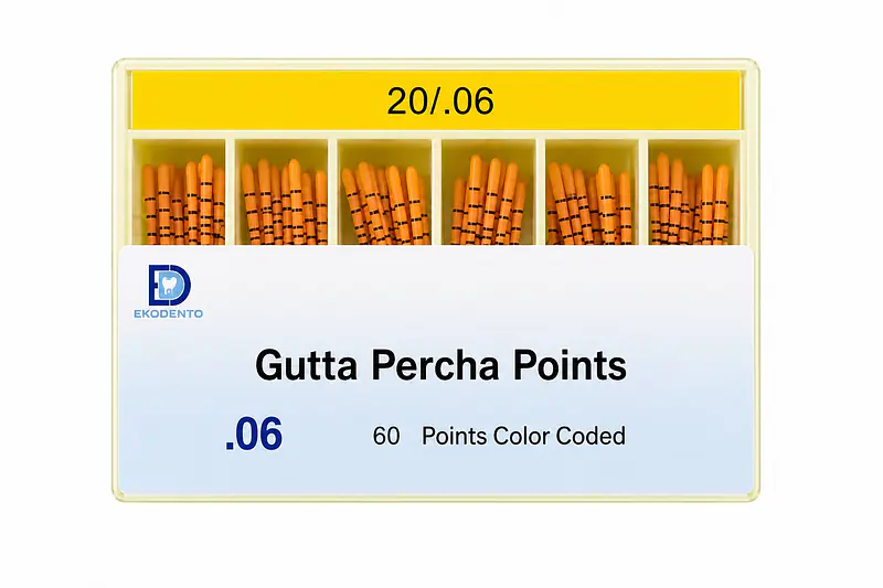 EKODENTO GUTTA PERCHA POINT 6% -#20 - Master