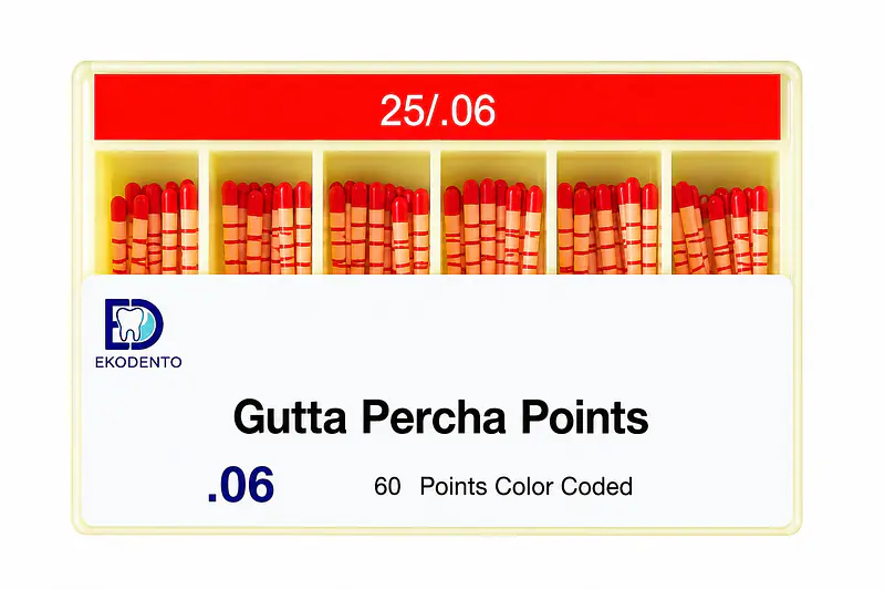 EKODENTO GUTTA PERCHA POINT 6% -#25 - Master
