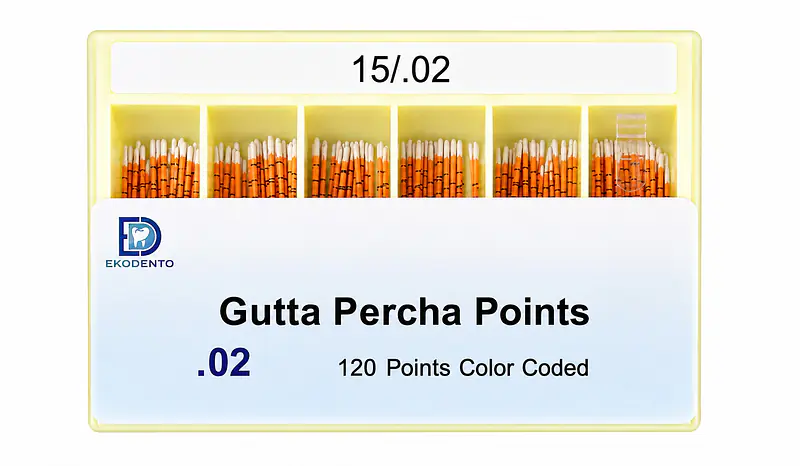 EKODENTO GUTTA PERCHA POINT 2% -#15 - Master