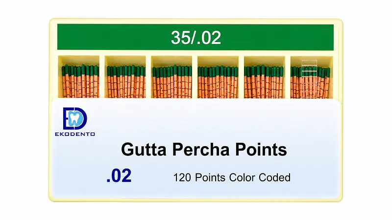 EKODENTO GUTTA PERCHA POINT 2% -#35 - Master