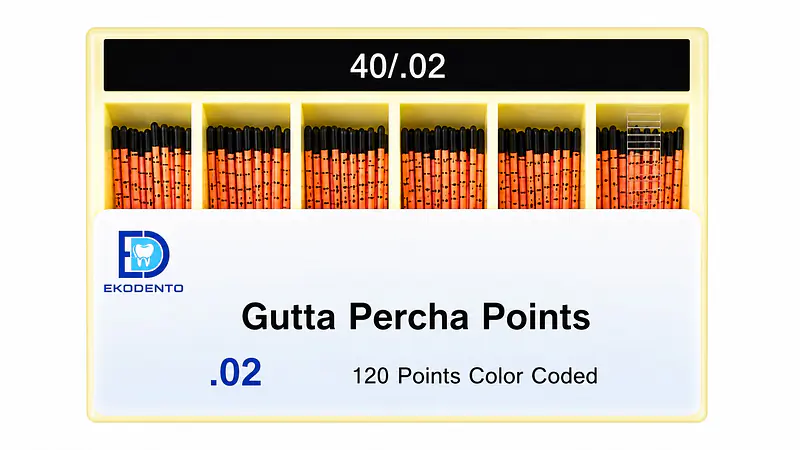 EKODENTO GUTTA PERCHA POINT 2% -#40 - Master