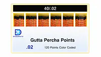 EKODENTO GUTTA PERCHA POINT 2% -#40 - Master