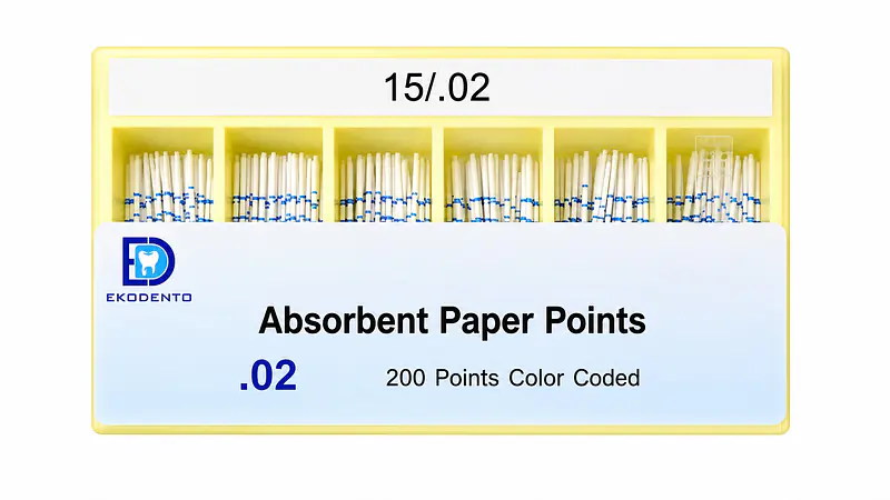 EKODENTO ABSORBENT PAPER POINT 2%-#15 - Master