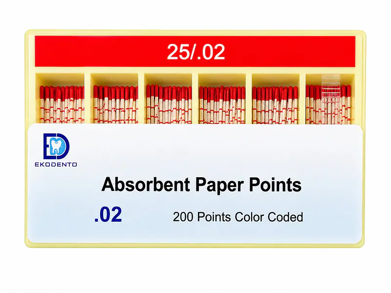 EKODENTO ABSORBENT PAPER POINT 2%-#25 - Master