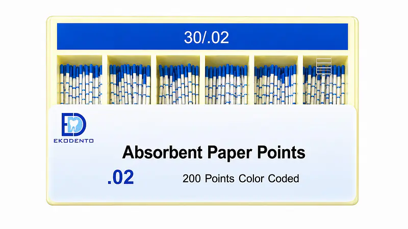 EKODENTO ABSORBENT PAPER POINT 2%-#30 - Master