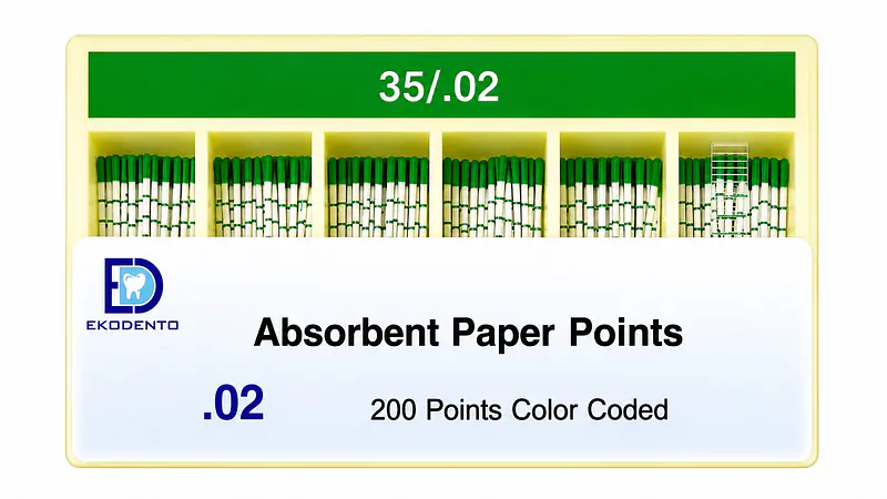 EKODENTO ABSORBENT PAPER POINT 2%-#35 - Master