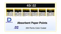 EKODENTO ABSORBENT PAPER POINT 2%-#40 - Master