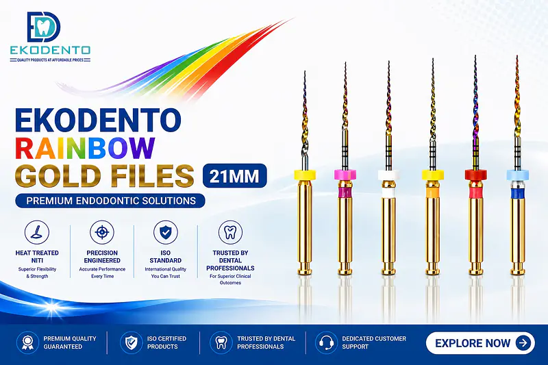 EKODENTO RAINBOW GOLD FILE 6%-ASSORTED (21MM) - Master
