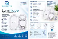 Luminique Teeth Whitening Kit | LED Mouthpiece, USB Rechargeable - Master