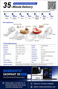 EKODENTO EKOPRINT 3D ALL IN ONE PRINTER - Master