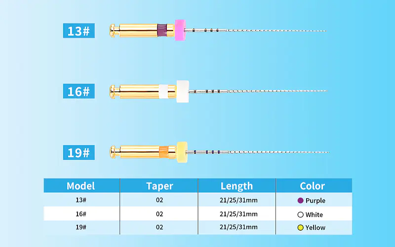 Ecoflex Path Assorted Files | 25mm - Master